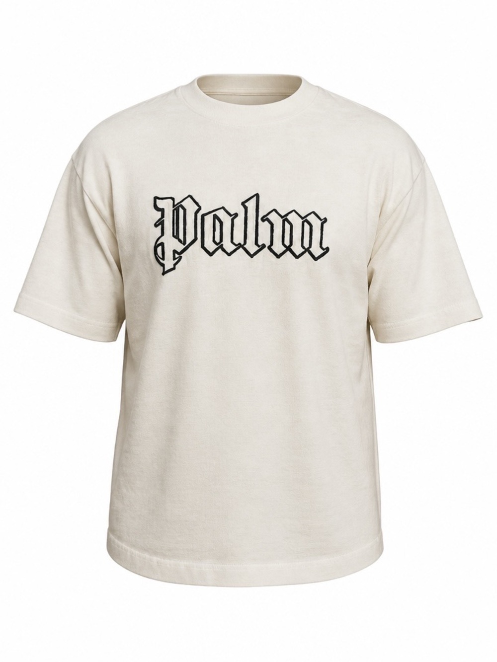 Pam Angels Crewneck Logo T-Shirt